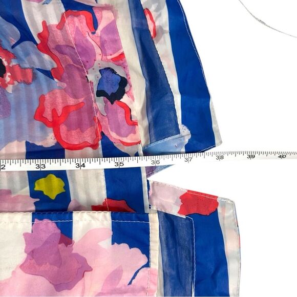 Joules Floral Printed Waterproof Packaway Rain Jacket Women's Size 14 - Picture 5 of 7